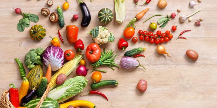 1024x768 Wallpaper vegetables, food, fresh