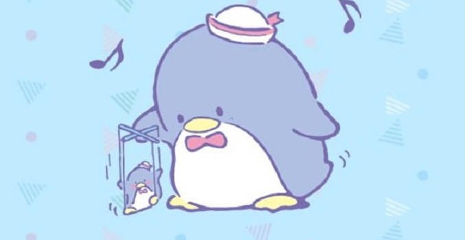 677x1200 With Puppet Penguin Wallpaper