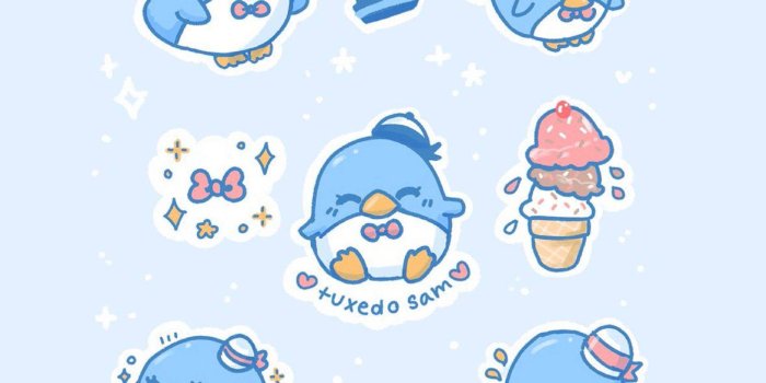 1888x1920 Tuxedo Sam Cute Chibi Art Wallpaper