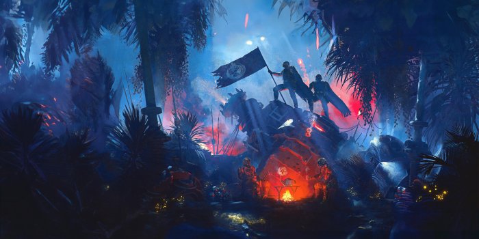 4000x2560 Vaporwave Helldivers wallpaper