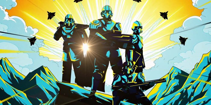 1536x864 Helldivers 2 Soldiers Art Desktop