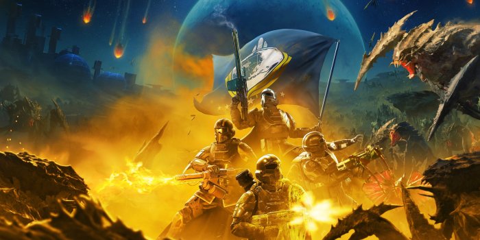 3440x1440 Helldivers 2 Wallpaper 4K, Video Game