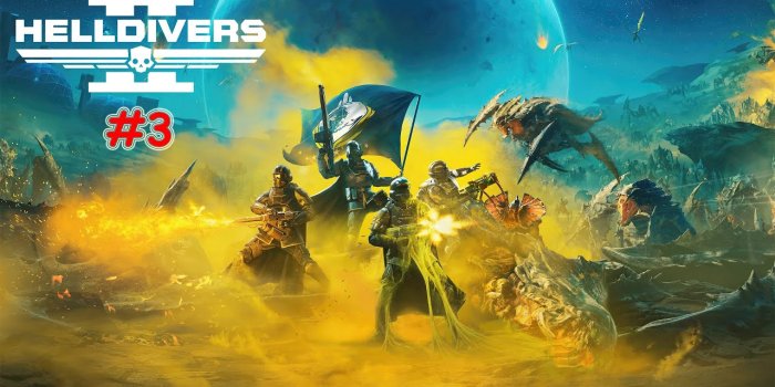 1280x720 Helldivers 2 - #3 - Misión titánica