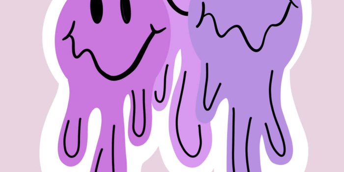 1341x1920 Aesthetic Trippy Smiley Face Wallpapers