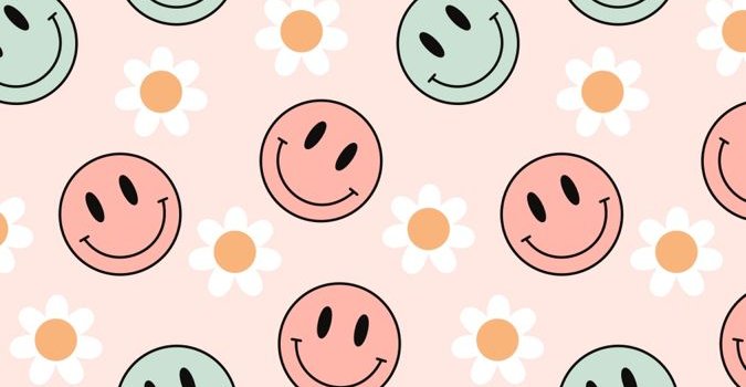 675x1200 Smiley face Daisy wallpaper, Aesthetic