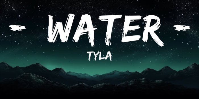 1280x720 Tyla - Water (Lyrics) | 20 Min