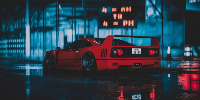 1920x1080 Download 1920x1080 Ferrari F40 Rear