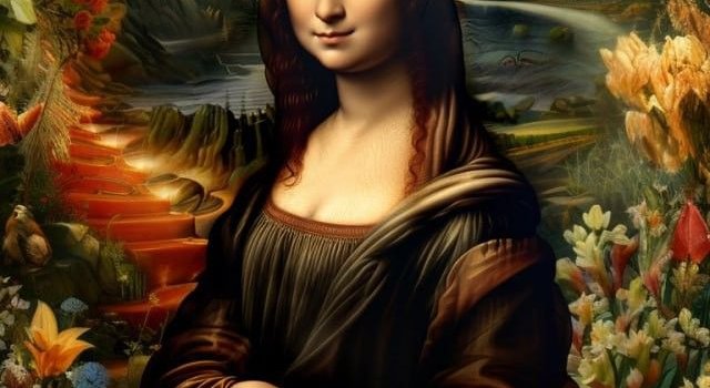 640x1280 Mona Lisa
