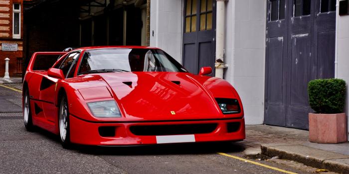 1920x1200 Download Vehicle Ferrari F40 HD Wallpaper