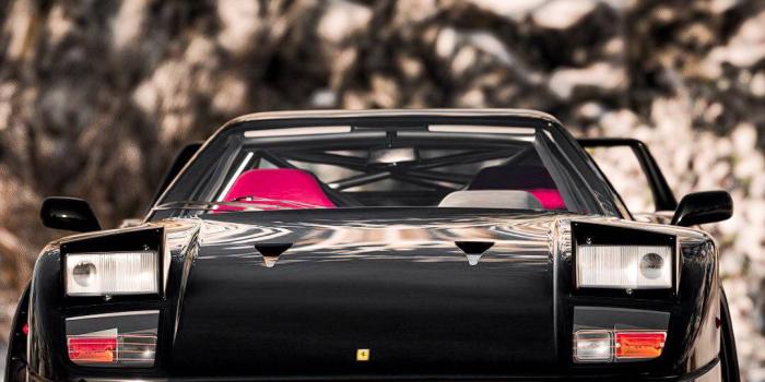 1080x1920 Download free Black Ferrari F40 Car