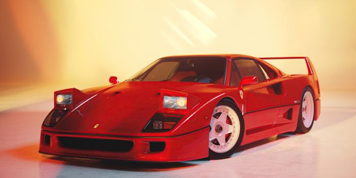 3840x2160 3840x2160 Ferrari F40 CGI 4k 4K ,HD 4k