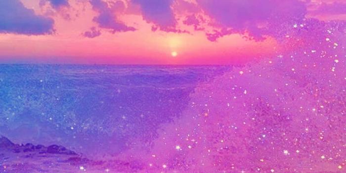 1280x1920 Shimmering Waves Wallpaper