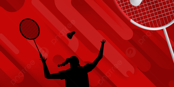 1200x1680 Badminton Swing Red Background