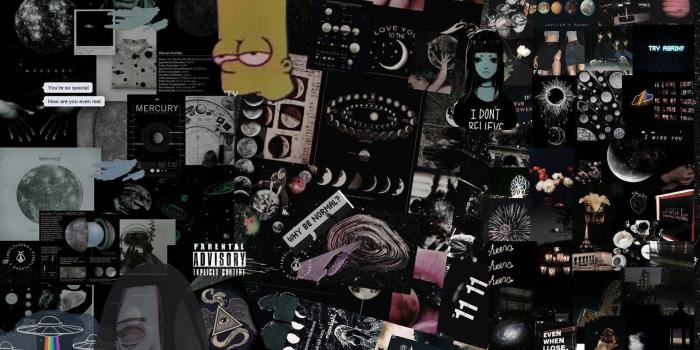 1920x1080 Download Anime Galaxy Black Collage