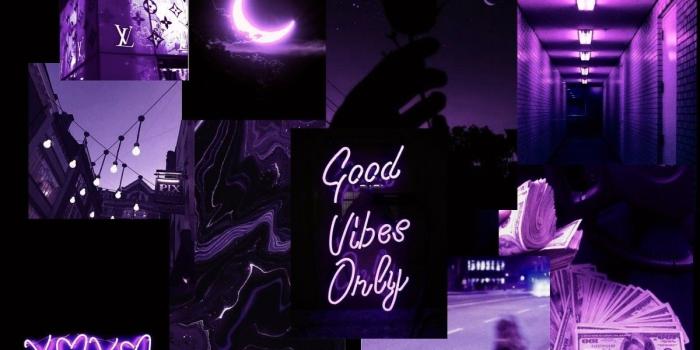 1200x1800 Neon purple and black collage | Purple