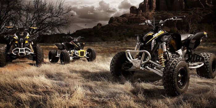 2880x1800 HD wallpaper: 4x4, atv, bike, moto