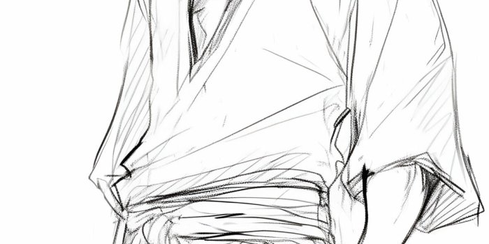 1181x2560 Ichigo Kurosaki Black & White Sketch
