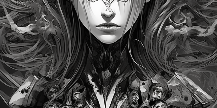 816x1456 White Anime Villain - Wallpaper