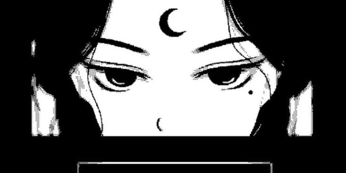 736x1308 Black aesthetic wallpaper, Anime