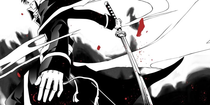 1920x1179 Anime Black And White Wallpaper HD