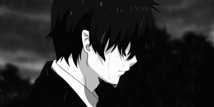 2560x1440 Anime Black And White Widescreen