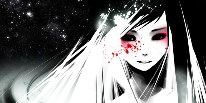1920x1200 100+] Anime Black And White Wallpapers