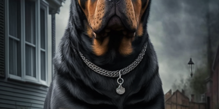 864x1728 Rottweiler Guardian - Full HD Wallpaper