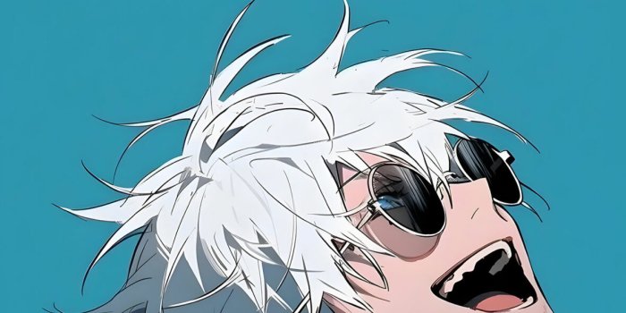 1181x2560 Jujutsu Kaisen Satoru Gojo Blue