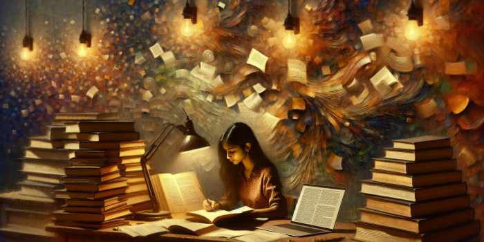 3584x2048 Enchanted Study Session - Student