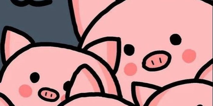 888x1920 Download free Cute Pigs Doodle