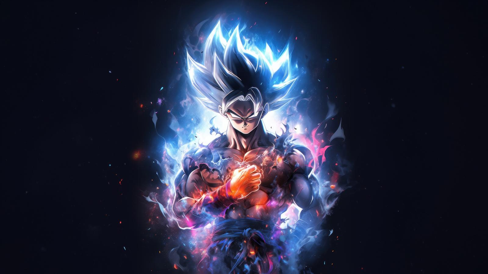 5120x2880 Goku Supreme Power Wallpaper,HD Anime