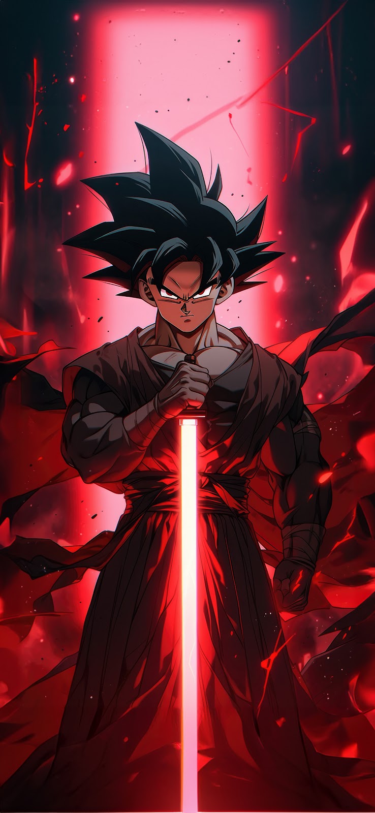 738x1600 Goku Wallpaper iPhone - HeroWall