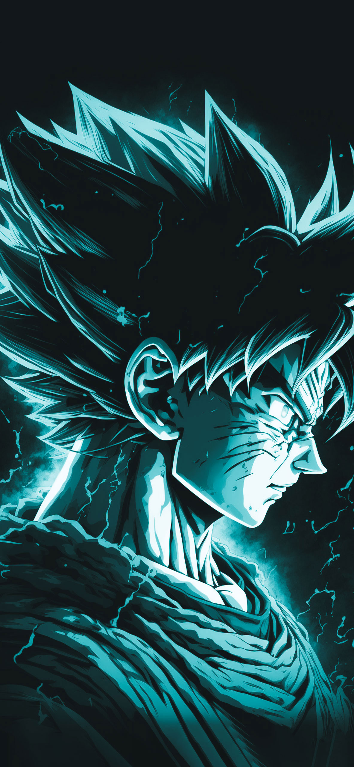 1183x2560 Dragon Ball Goku Art Wallpapers - Cool