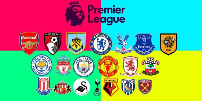 1920x1080 Download Premier League Team Emblems