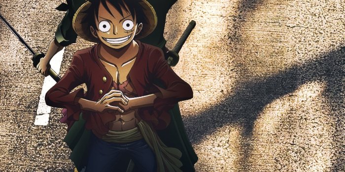 1072x1340 Luffy & Zoro wallpaper