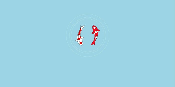 1920x1200 Download free Cute Simple Koi Fish