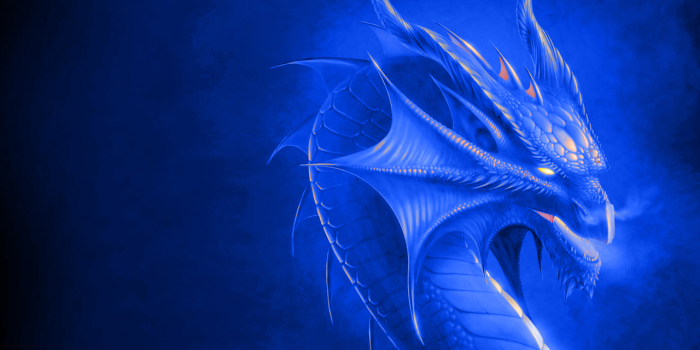 1280x1024 The Blue Dragon Wallpapers | Blue