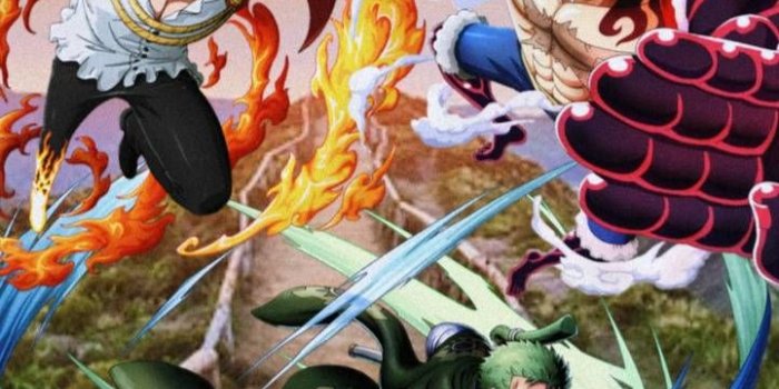 721x1280 Luffy Sanji Zoro wallpaper by