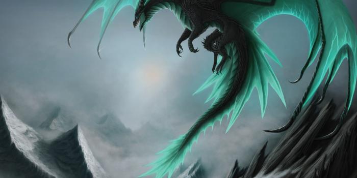 2000x1500 Blue Dragon Desktop Background