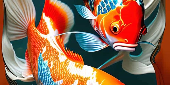 844x1500 Koi Fish, Clown, Fish, Koi, Pool