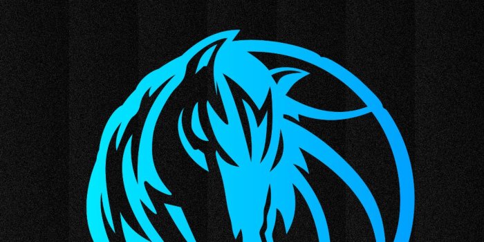 1140x2500 Dallas Mavericks Gradient Wallpaper