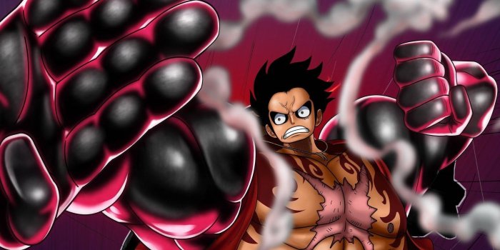 1920x1080 Download Luffy Gear 4 Black Fists