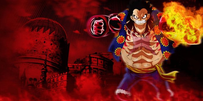 1920x1080 100+] Luffy Gear 4 Wallpapers
