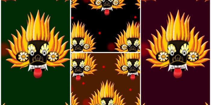 1800x1800 Sri Lankan traditional masks wallpapers