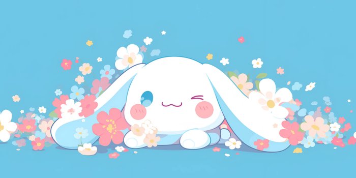 1536x864 Flowers Blue Desktop Wallpaper