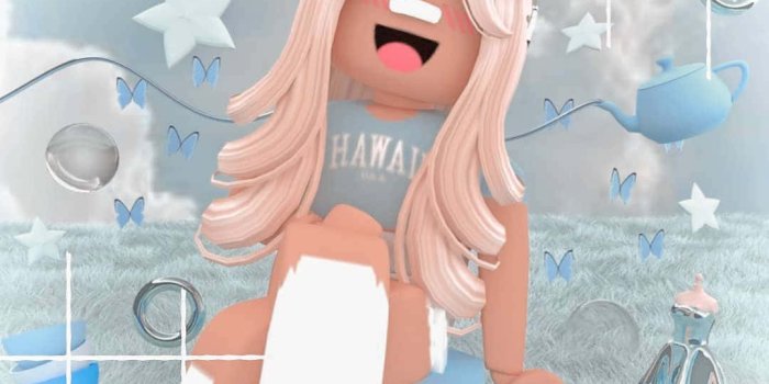 1080x1080 Preppy Roblox Laughing Wallpaper