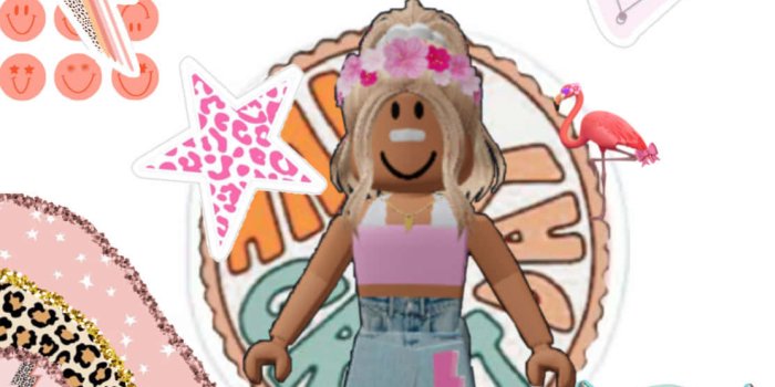 1113x1080 Preppy Roblox! Wallpaper