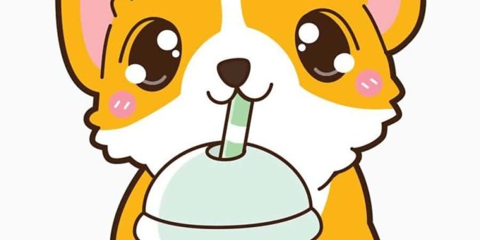 900x1200 Download Adorable Kawaii Dog