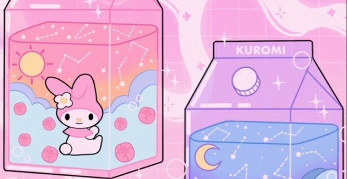 677x1200 My Melody and Kuromi Wallpaper