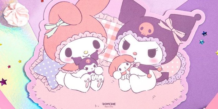 1000x1000 My Melody & Kuromi Mouse Pad – Hello